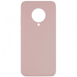 Чехол Silicone Cover Full without Logo (A) для Xiaomi Redmi K30 Pro / Poco F2 Pro (Розовый / Pink Sand)
