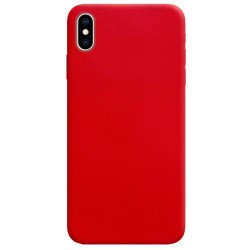 Силіконовий чохол Candy для Apple iPhone X / XS (Червоний)