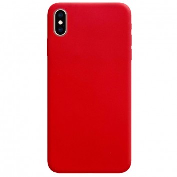 Силіконовий чохол Candy для Apple iPhone X / XS (Червоний)