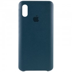 Кожаный чехол AHIMSA PU Leather Case Logo (A) для Apple iPhone XR (Зеленый)