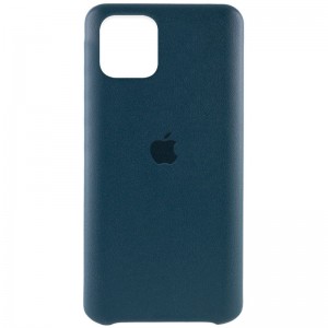 Шкіряний чохол AHIMSA PU Leather Case Logo (A) Для Apple iPhone 11 Pro Max (Зелений)
