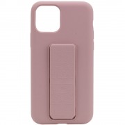 Чохол Silicone Case Hand Holder для Apple iPhone 11 Pro (рожевий / Pink Sand)