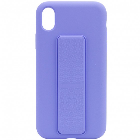 Чехол Silicone Case Hand Holder для Apple iPhone XR (6.1"")