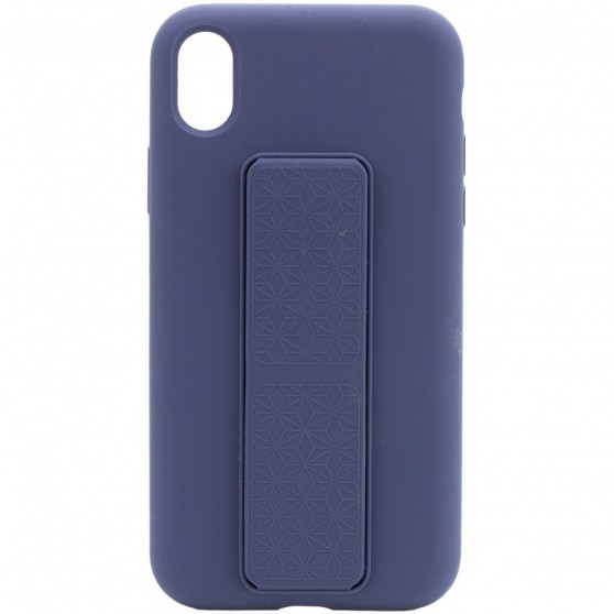 Чехол Silicone Case Hand Holder для Apple iPhone XR (6.1"")