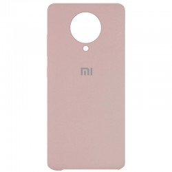 Чехол Silicone Cover (AAA) для Xiaomi Redmi K30 Pro / Poco F2 Pro (Розовый / Pink Sand)