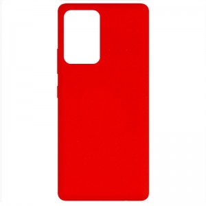 Чохол Silicone Cover Full without Logo (A) для Samsung Galaxy A72 4G / A72 5G (Червоний / Red)
