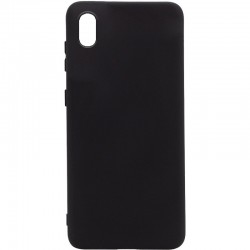 Чехол Silicone Cover Full without Logo (A) для Samsung Galaxy M01 Core / A01 Core (Черный / Black)