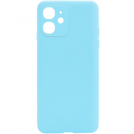 Силіконовий чохол Candy Full Camera Для Apple iPhone 11 (Бірюзовий / Turquoise ) 