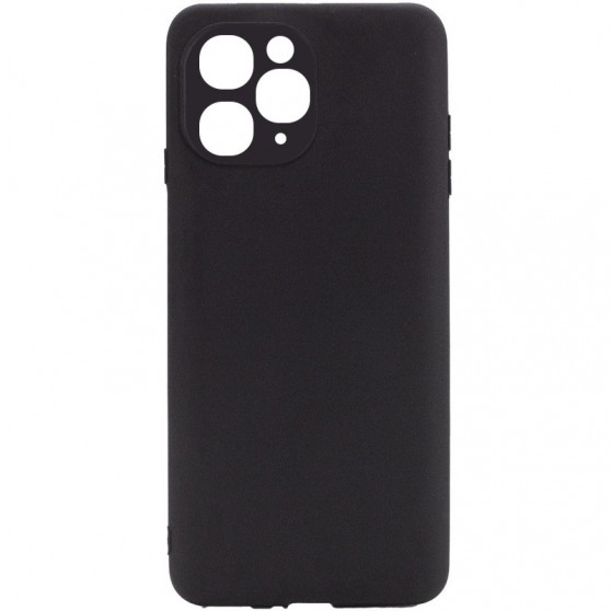 Силіконовий чохол Candy Full Camera Для Apple iPhone 11 Pro (Чорний / Black ) 