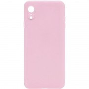 Силіконовий чохол Candy Full Camera Для Apple iPhone XR (рожевий / Pink Sand)
