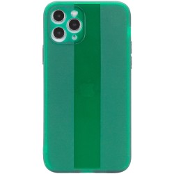 Чохол TPU Glossy Line Full Camera Для Apple iPhone 11 Pro (Зелений)