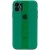 Чохол TPU Glossy Line Full Camera Для Apple iPhone 12 (Зелений)