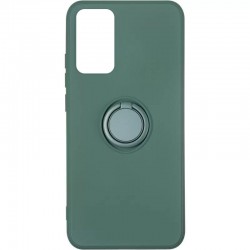 Чохол TPU Candy Ring для Samsung Galaxy A02s (Зелений / Pine green)