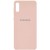 Чохол Silicone Cover Full Protective (AA) Для Samsung Galaxy A02 (Рожевий / Pudra)