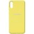 Чохол Silicone Cover Full Protective (AA) Для Samsung Galaxy A02 (Жовтий / Yellow)
