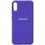 Чохол Silicone Cover Full Protective (AA) Для Samsung Galaxy A02 (Фіолетовий / Purple)