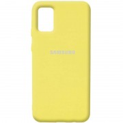 Чохол Silicone Cover Full Protective (AA) Для Samsung Galaxy A02s (Жовтий / Yellow)