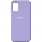 Чохол Silicone Cover Full Protective (AA) Для Samsung Galaxy A02s (Бузковий / Dasheen)