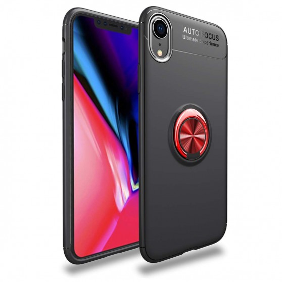 TPU чехол Deen ColorRing под магнитный держатель (opp) для Apple iPhone XR (6.1"")