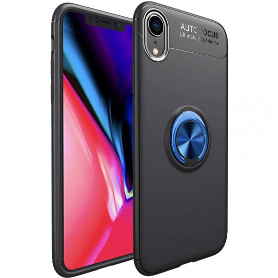 TPU чехол Deen ColorRing под магнитный держатель (opp) для Apple iPhone XR (6.1"")