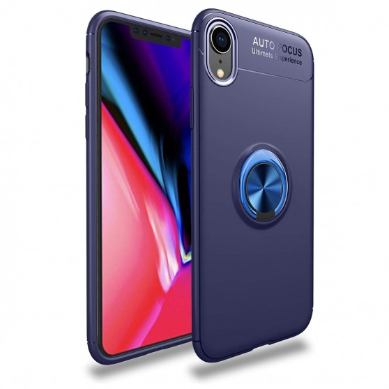 TPU чехол Deen ColorRing под магнитный держатель (opp) для Apple iPhone XR (6.1"")