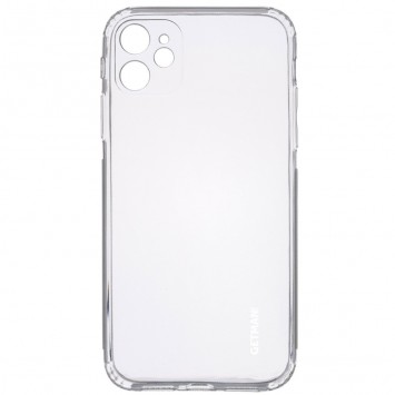 TPU чехол GETMAN Clear 1,0 mm для Apple iPhone 12 (Бесцветный (прозрачный))
