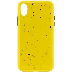 TPU чехол Confetti для Apple iPhone XR (Желтый)