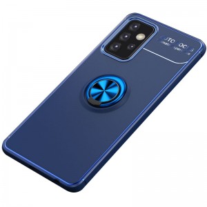 TPU чохол Deen ColorRing під Магнітний тримач (opp) для Samsung Galaxy A72 4G / A72 5G (синій / Синій)