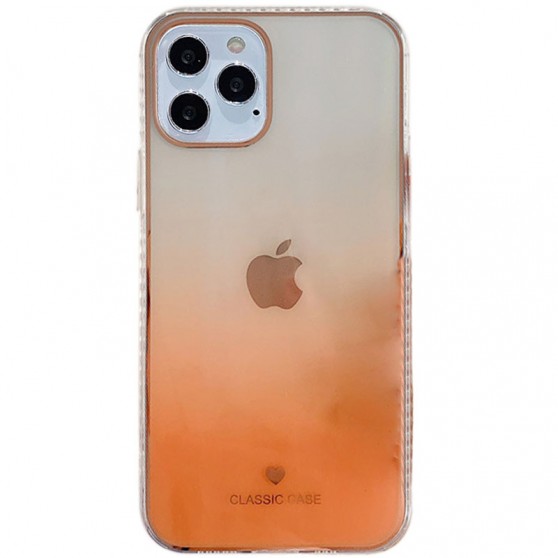 TPU + Glass чохол Aurora Classic для Apple iPhone 11 Pro (Помаранчевий)