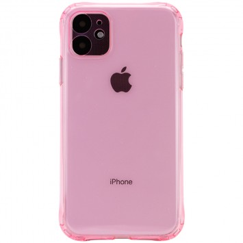 TPU чехол Ease Glossy Full Camera для Apple iPhone 12 (Рожевий)