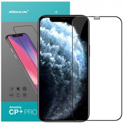Защитное стекло Nillkin (CP+PRO) для Apple iPhone 12 Pro Max (6.7"") (Черный)