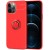 TPU чохол Deen ColorRing під Магнітний тримач (opp) для Apple iPhone 12 Pro Max (6.7"") (червоний / Червоний)