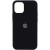 Чехол Silicone Case Full Protective (AA) для Apple iPhone 12 Pro / 12 (6.1"") (Черный / Black)