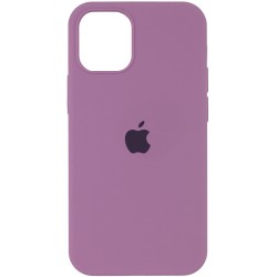 Чехол Silicone Case Full Protective (AA) для Apple iPhone 12 Pro / 12 (6.1"") (Лиловый / Lilac Pride)