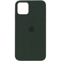 Чохол Silicone Case Full Protective (AA) Для Apple iPhone 12 Pro Max (6.7"") (Зелений / Cyprus Green)
