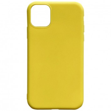 Силіконовий чохол Candy для Apple iPhone 12 Pro Max (6.7"") (Жовтий)