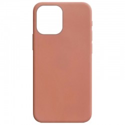 Силіконовий чохол Candy для Apple iPhone 12 Pro Max (6.7"") (Rose Gold)