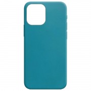 Силіконовий чохол Candy для Apple iPhone 12 Pro Max (6.7"") (Синій / Powder Blue)