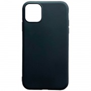 Силіконовий чохол Candy для Apple iPhone 12 Pro / 12 (6.1"") (Чорний)