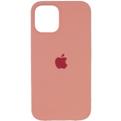 Чехол Silicone Case (AA) для Apple iPhone 12 Pro / 12 (6.1"") (Оранжевый / Grapefruit)