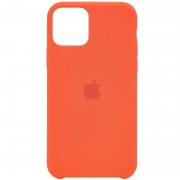 Чохол Silicone Case (AA) Для Apple iPhone 12 Pro / 12 (6.1"") (Помаранчевий / Nectarine)