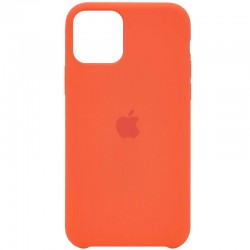 Чехол Silicone Case (AA) для Apple iPhone 12 Pro / 12 (6.1"") (Оранжевый / Nectarine)