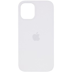 Чехол Silicone Case (AA) для Apple iPhone 12 Pro / 12 (6.1"") (Белый / White)