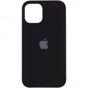 Чохол Silicone Case (AA) Для Apple iPhone 12 Pro Max (6.7"") (Чорний / Black)