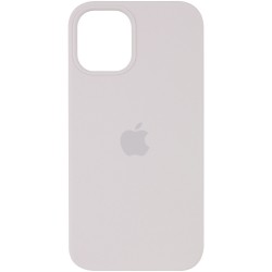 Чохол Silicone Case (AA) Для Apple iPhone 12 Pro Max (6.7"") (Сірий / Stone)