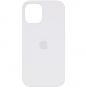 Чохол Silicone Case (AA) Для Apple iPhone 12 Pro Max (6.7"") (білий / White)