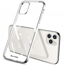 TPU чохол G-Case Shiny Series для Apple iPhone 12 Pro Max (6.7"") (Срібний)
