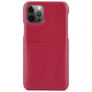 Шкіряна накладка G-Case Cardcool Series для Apple iPhone 12 Pro Max (6.7"") (Червоний)