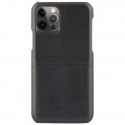 Шкіряна накладка G-Case Cardcool Series для Apple iPhone 12 Pro Max (6.7"") (Чорний)