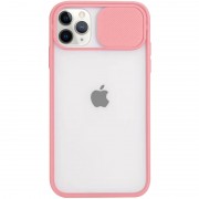 Чохол Camshield mate TPU зі шторкою для камери для Apple iPhone 12 Pro / 12 (6.1"") (Рожевий)